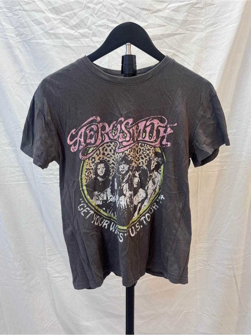 Aerosmith Get Your Wings Graphic Band T-Shirt Size Small